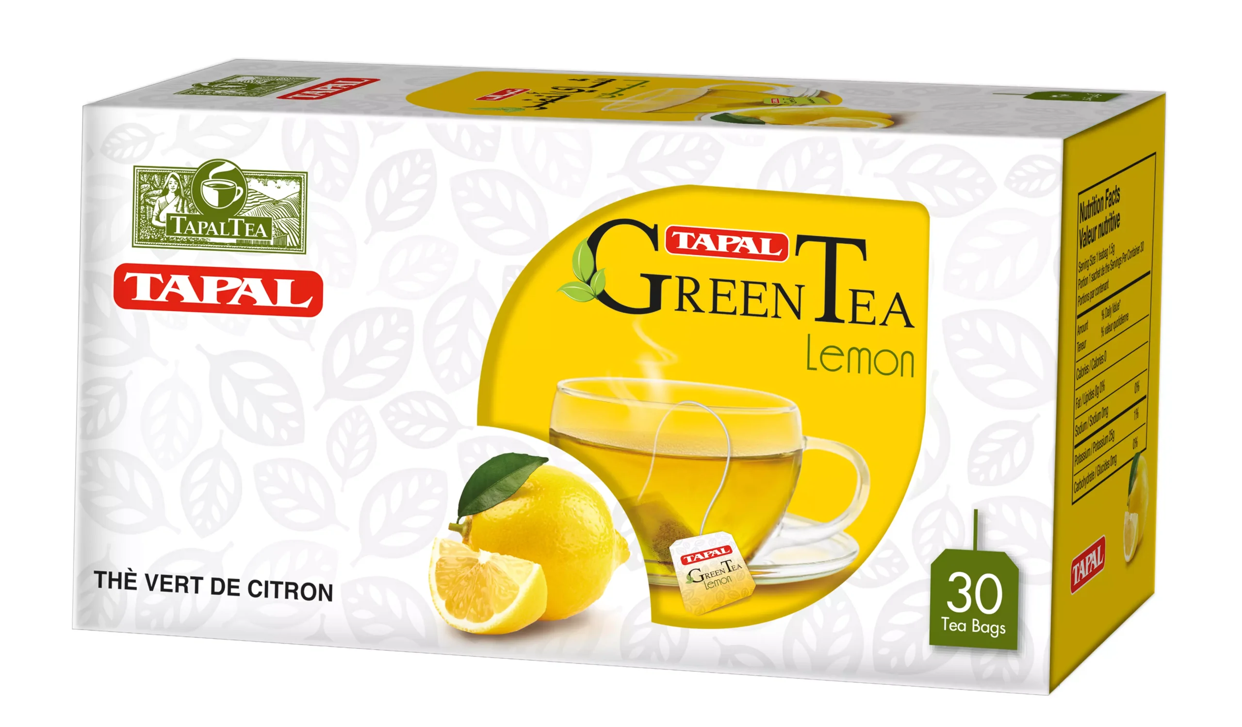 Tapal Jasmine Green TB - Lemon