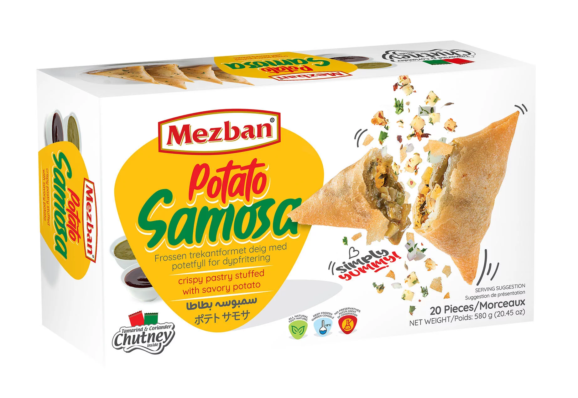 Mezban Potato Samosa New (20Pcs)