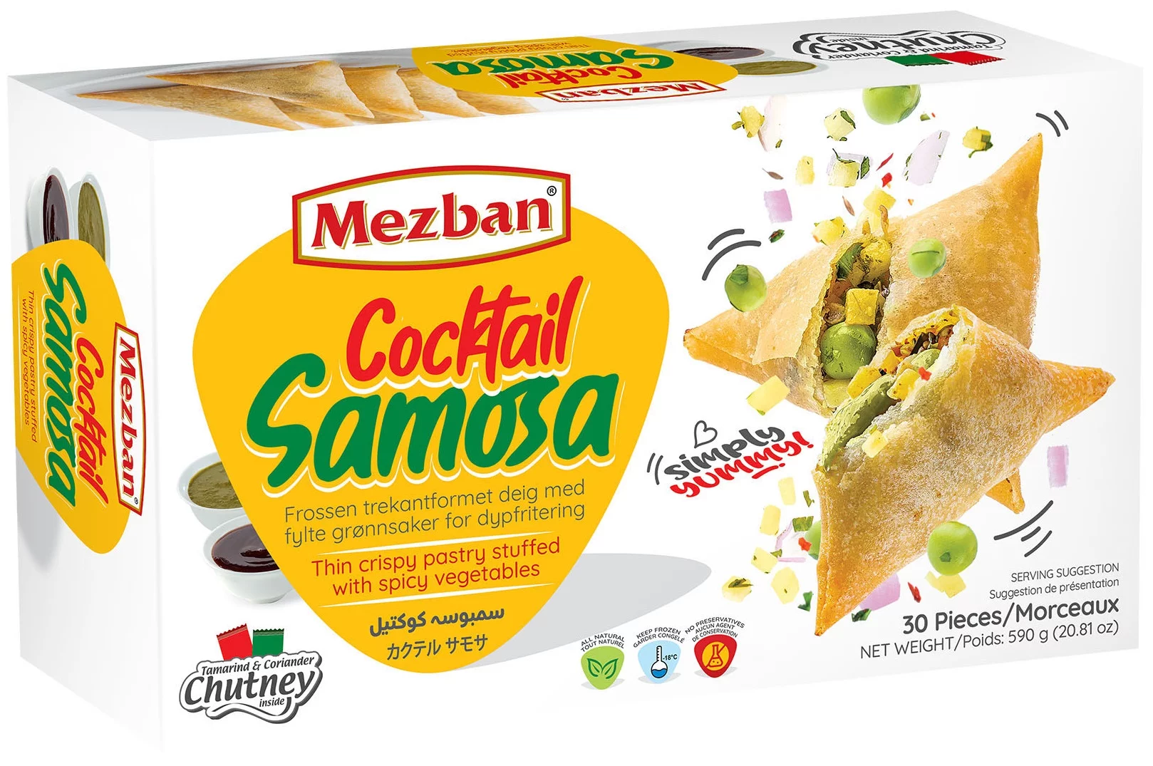 Mezban Cocktail Samosa (30Pcs)