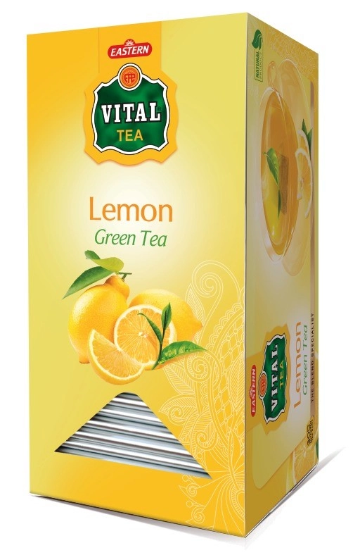 Vital Green Tea Bags - Lemon