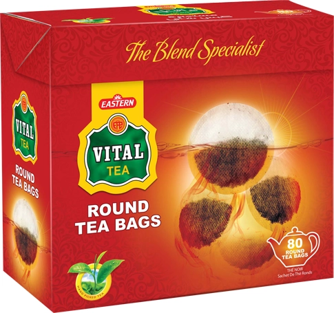 Vital Round Tea Bags 80