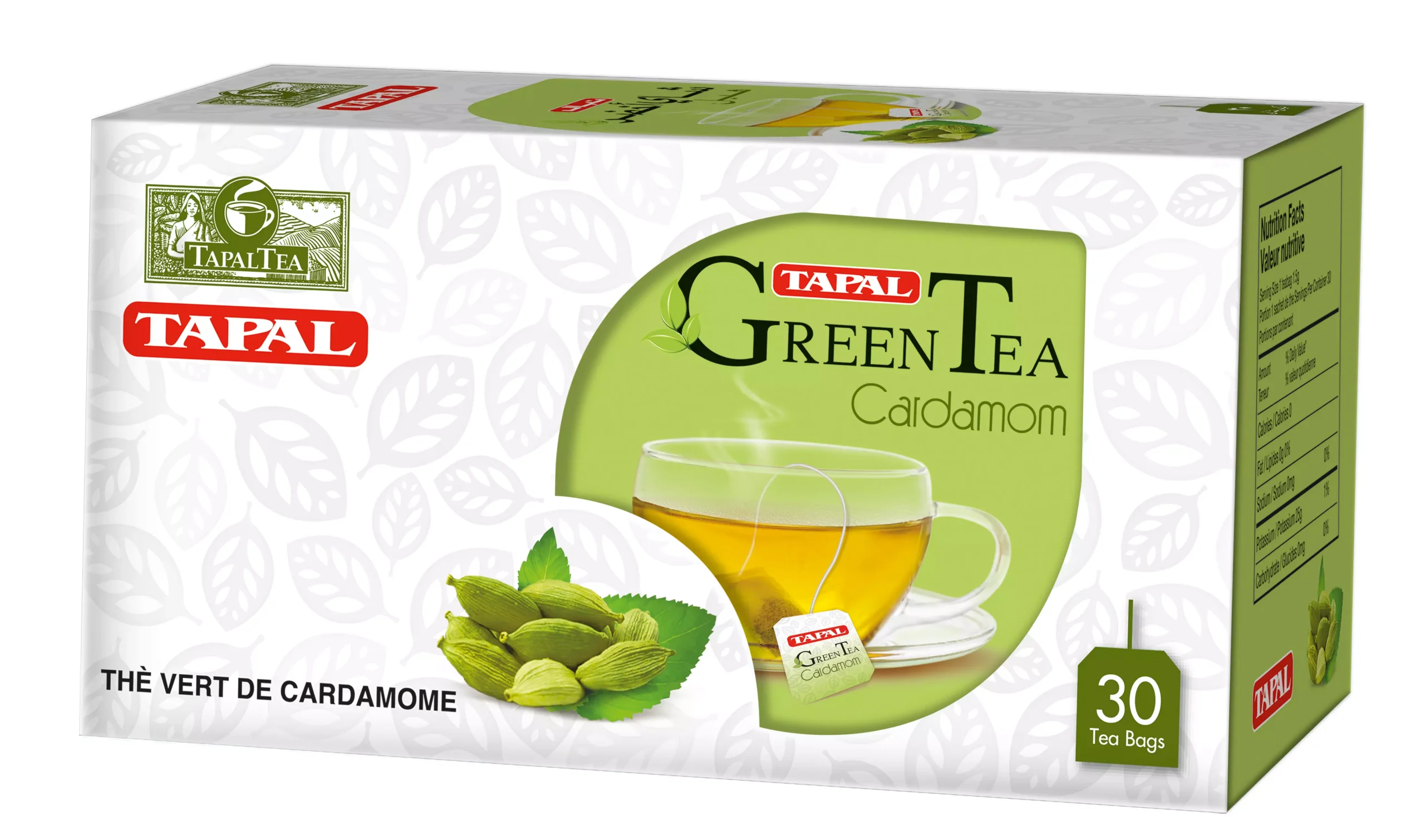 Tapal Jasmine Green TB - Cardamom