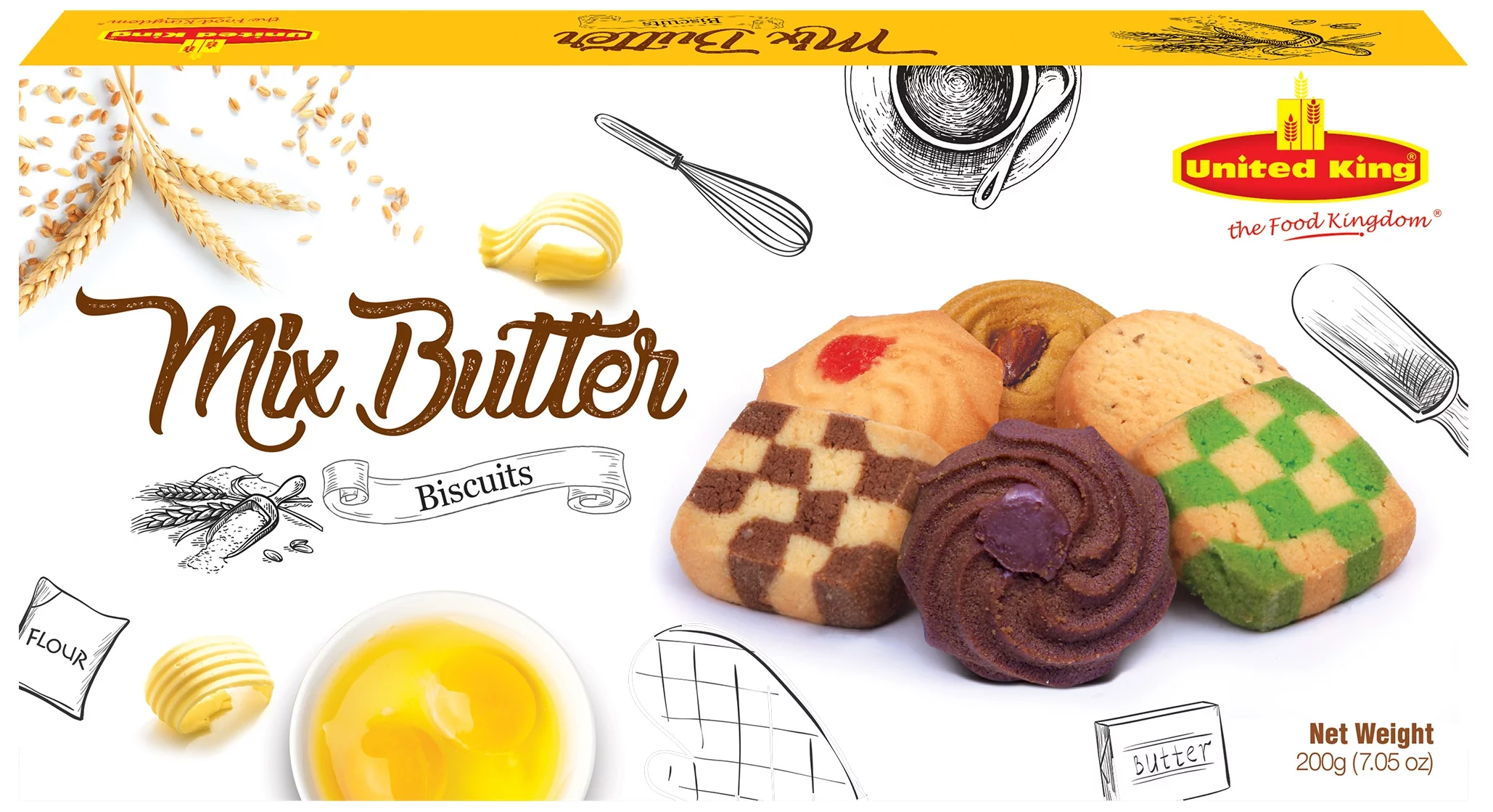 United King Mix Butter Cookies