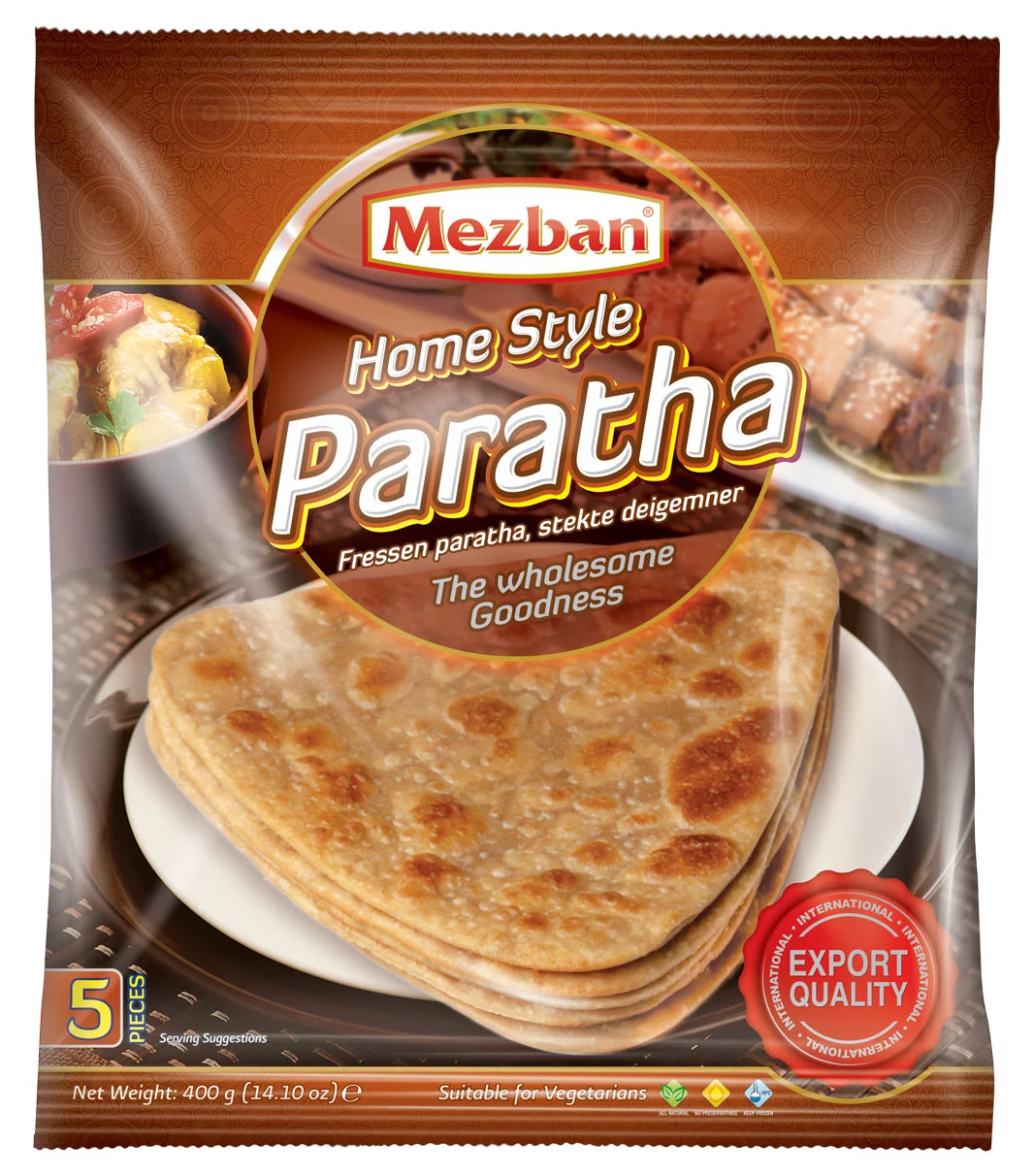 Mezban Home Style Paratha (5Pcs)