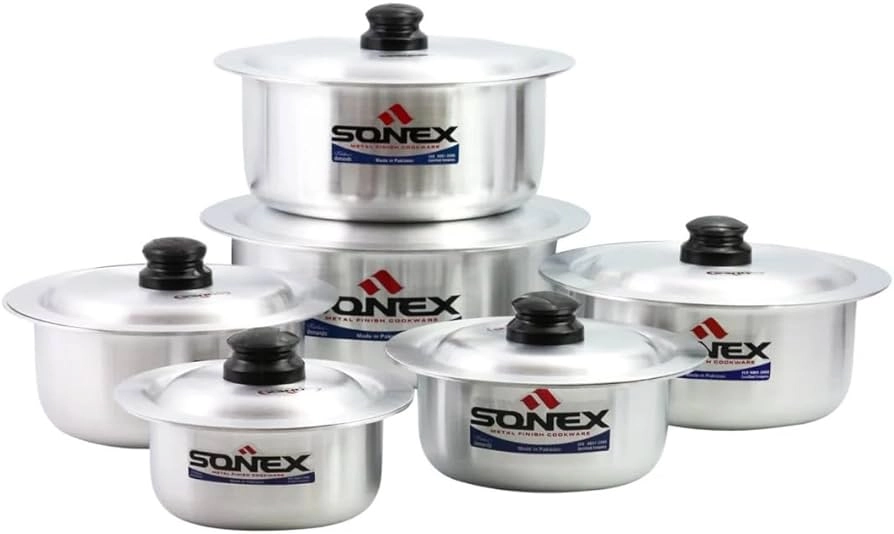 Sonex Cooking Pot Set # 1 - 6