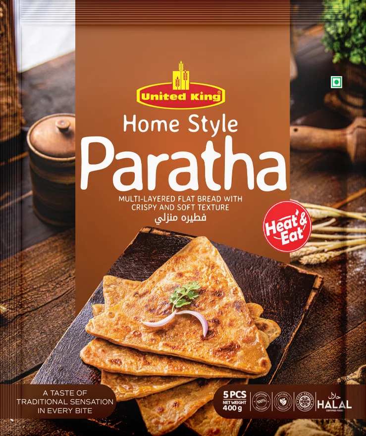 United King Home Style Paratha (5 Pcs)