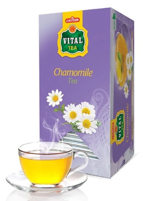 Vital Green Tea Bags - Chamomile