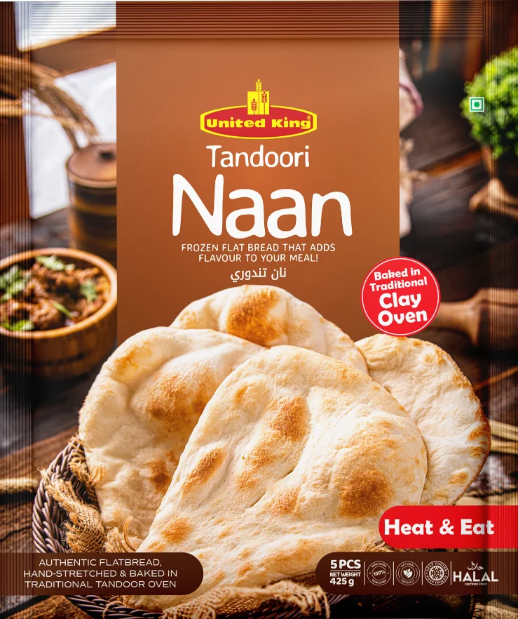 United Tandoori Naan (5 Pcs)