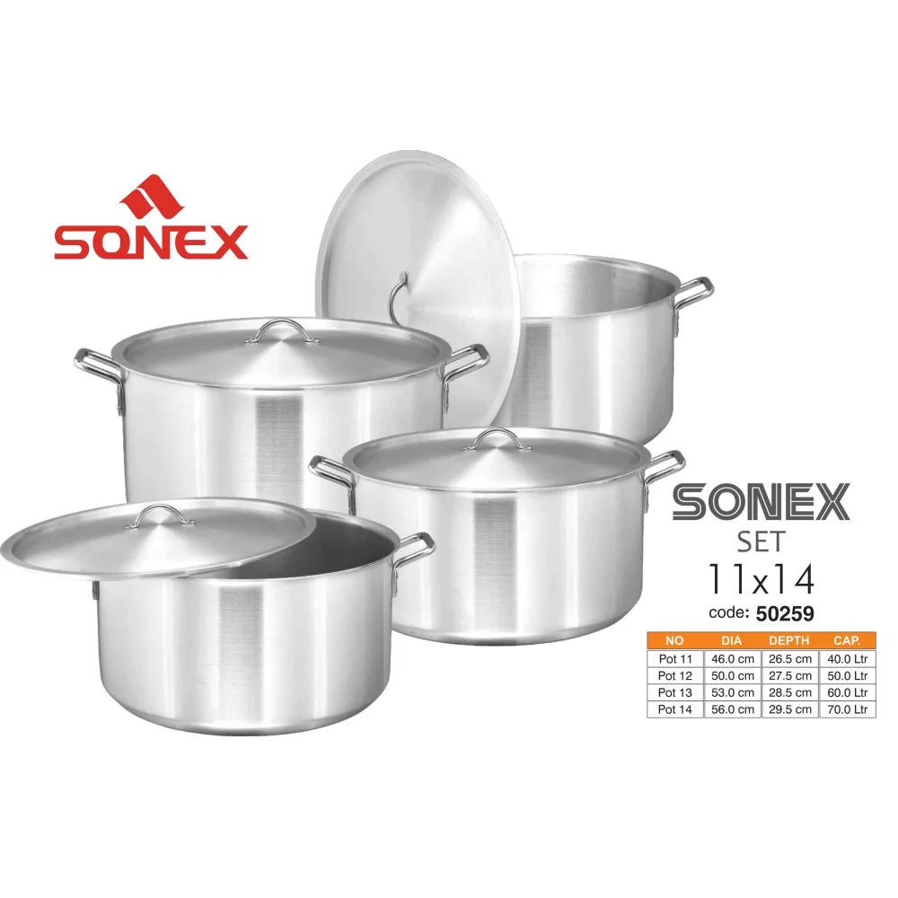 Sonex Cooking Pot Set  # 11 - 14