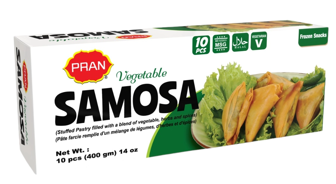 Pran Vegetable Samosa (10 Pcs)