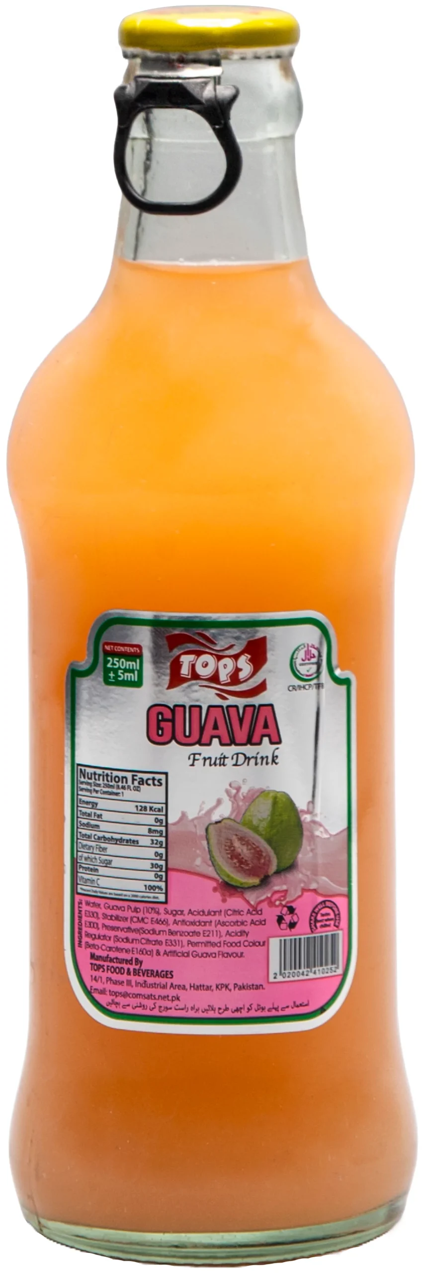 Tops Guava Drink (Glass Bottle)