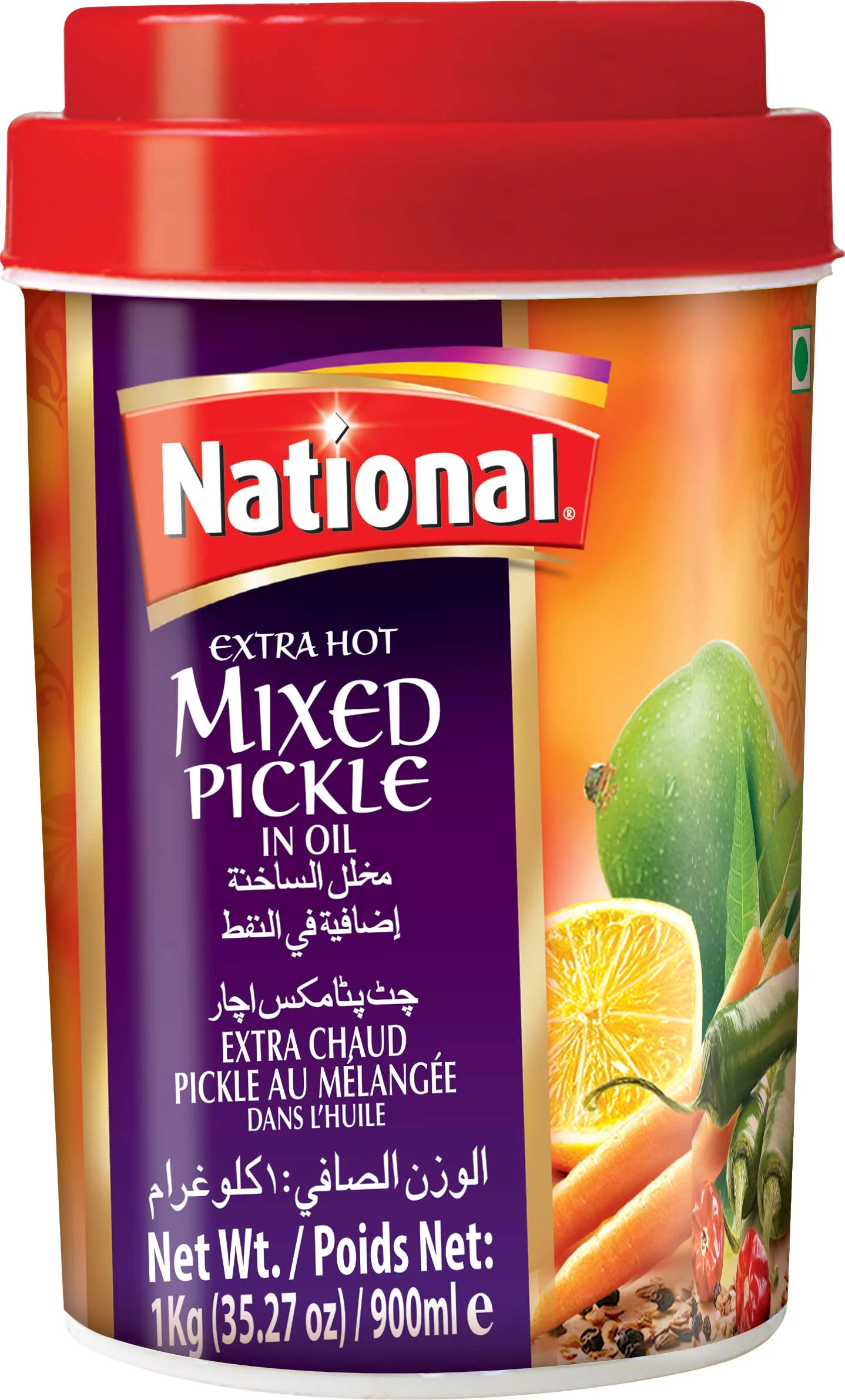 National Ext Hot Mixed Pickle