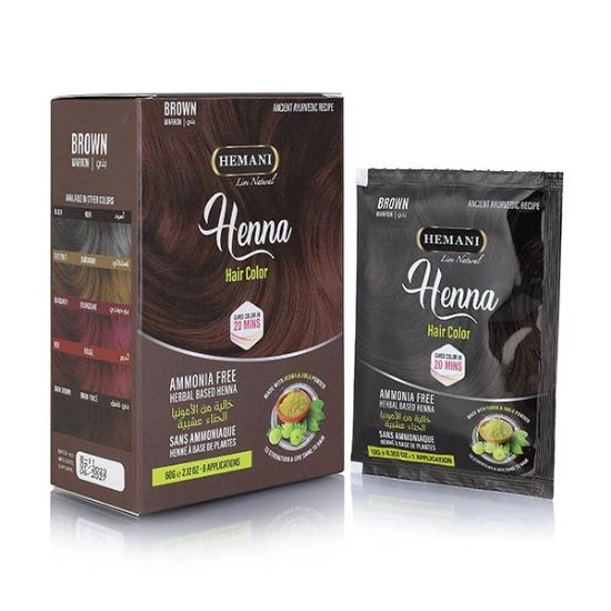 Hemani Henna Hair Color - Brown