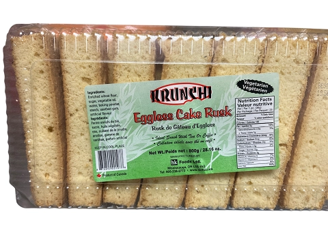 Krunchi Eggless Cake Rusks