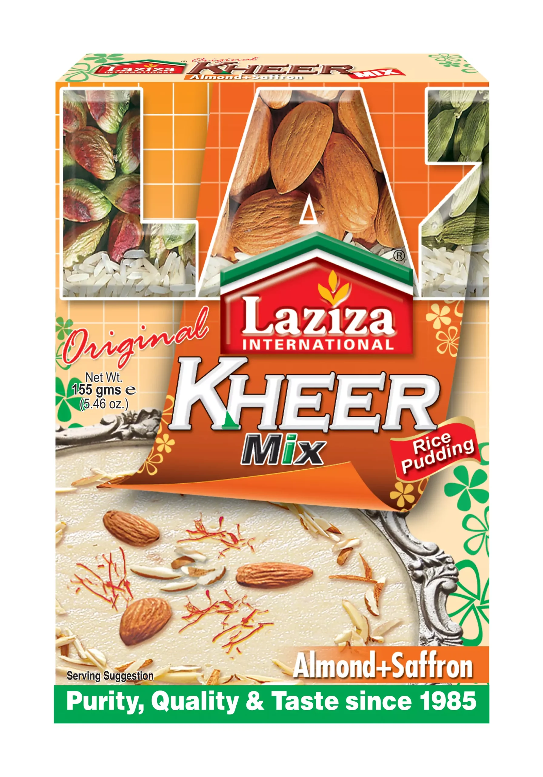 Laziza Kheer Mix - Almond + Saffron