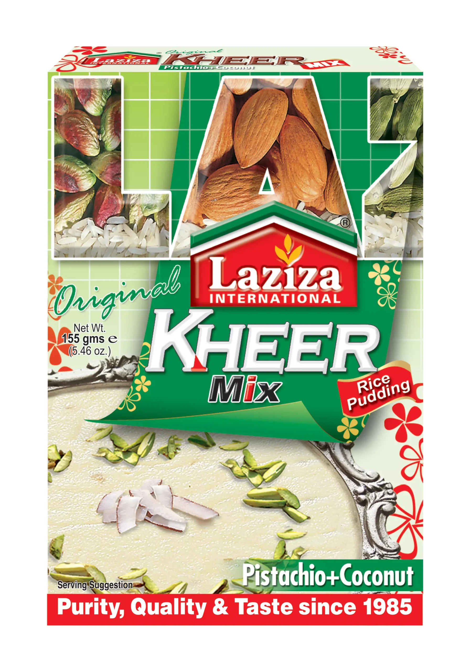 Laziza Kheer Mix - Pistachio + Coconut