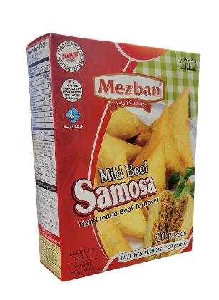 Mezban Beef Samosa - Mild (10Pcs)