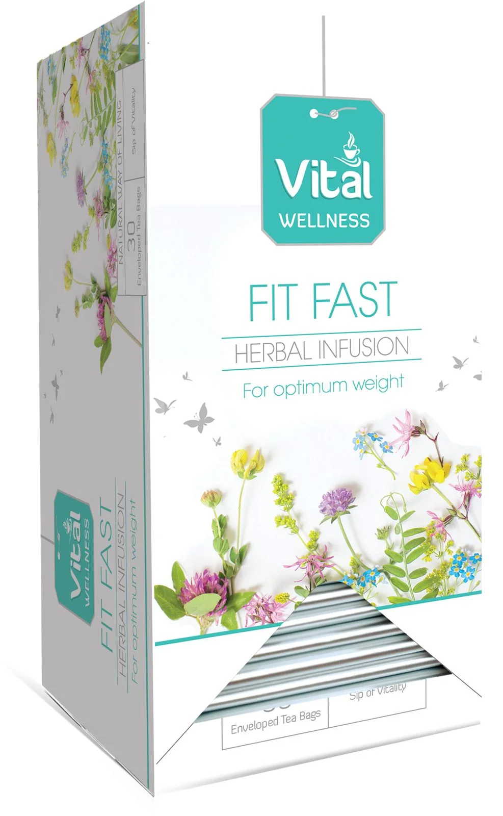 Vital Herbal Tea Bags - Fit Fast (30 Count)