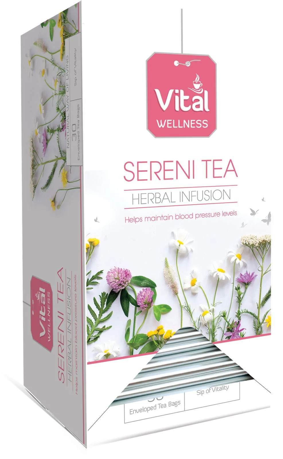 Vital Herbal Tea Bags - Sereni Tea (30 Count)