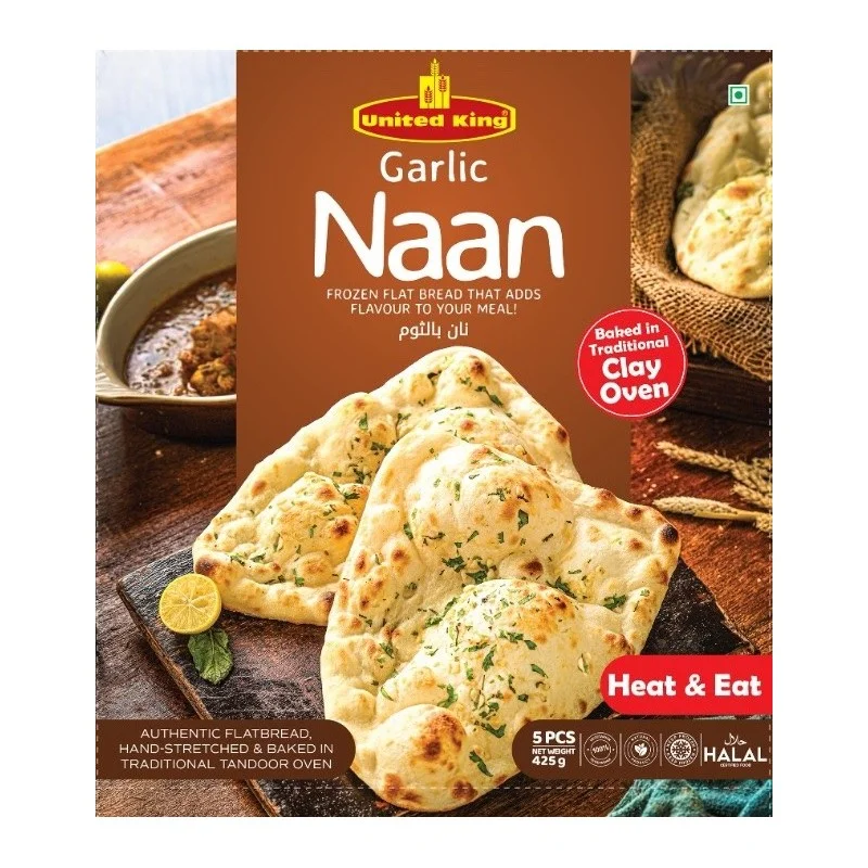 United King Garlic Naan