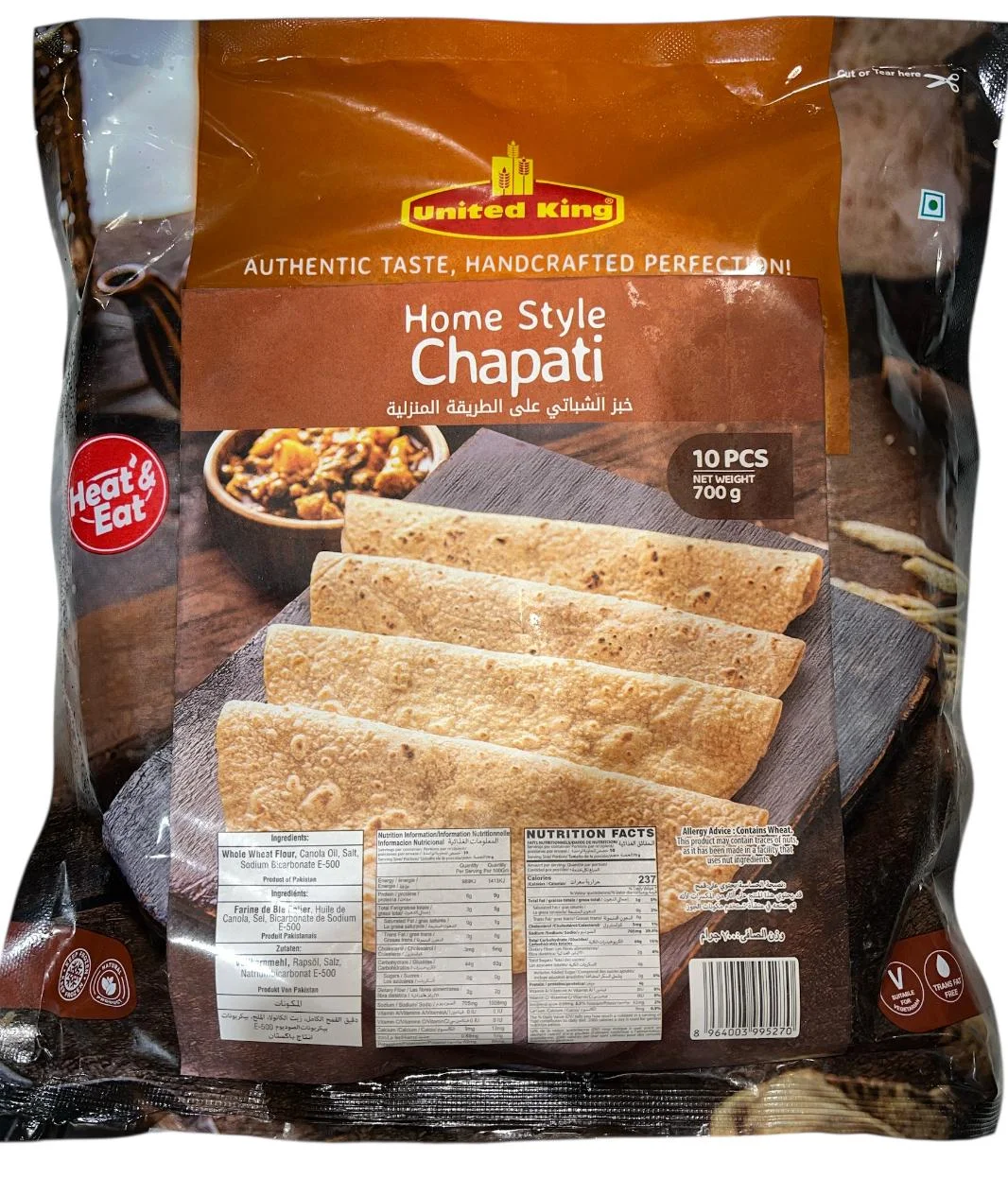 United King Home Style Chapati