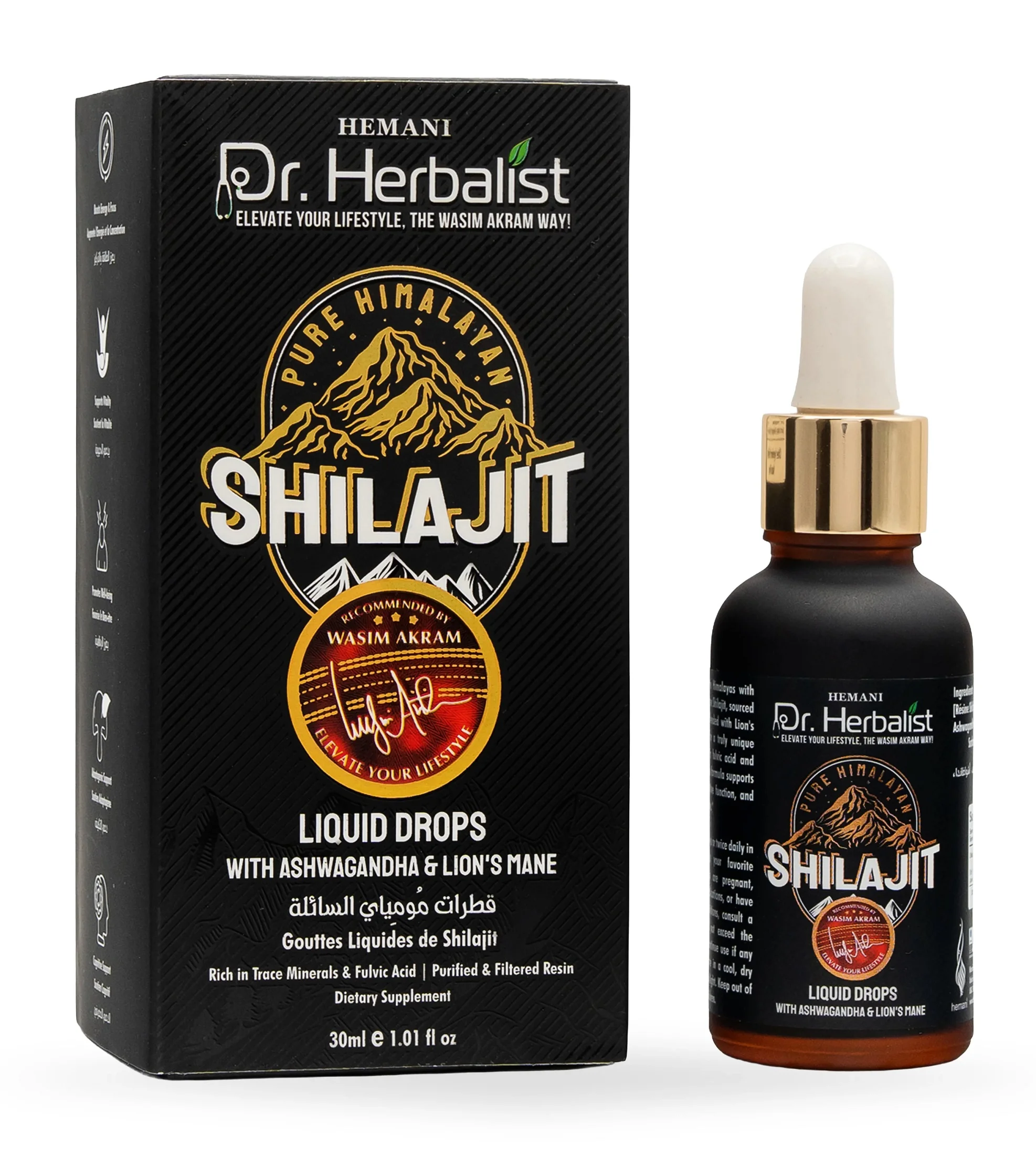 Dr. Herbalist Shilajit Liquid Drops