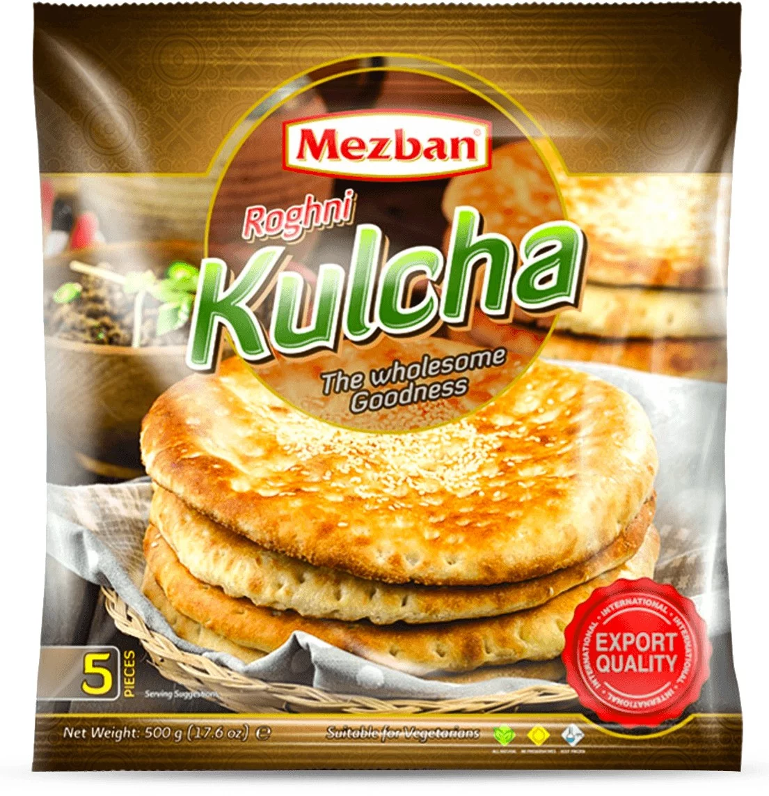 Mezban Roghani Kulcha (5Pcs)