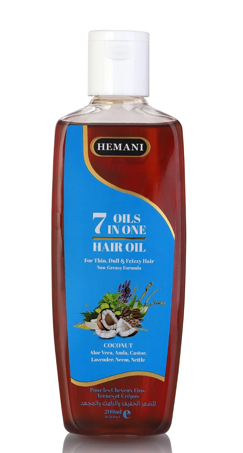 Hemani 7 in 1 Hair Oil - Coconut