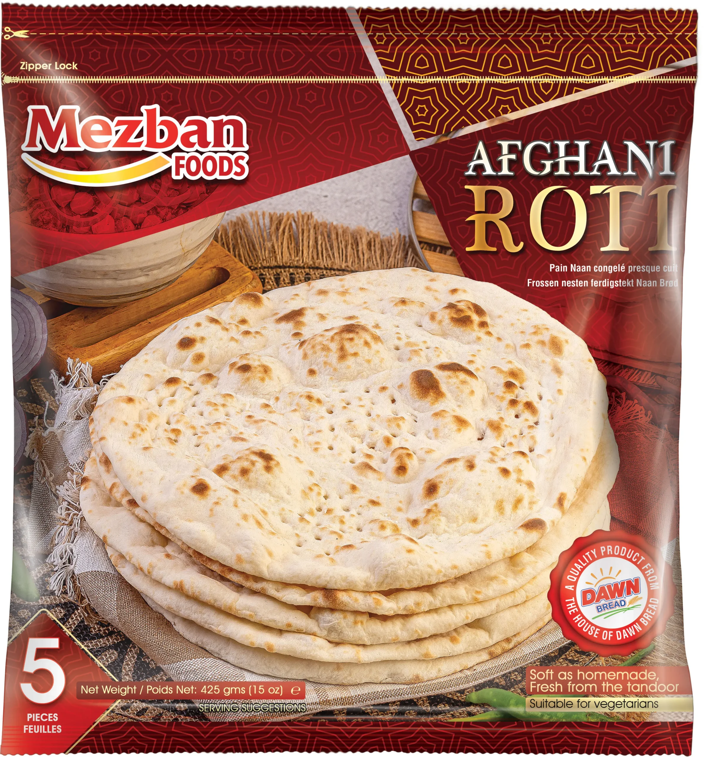 Mezban Afghani Roti